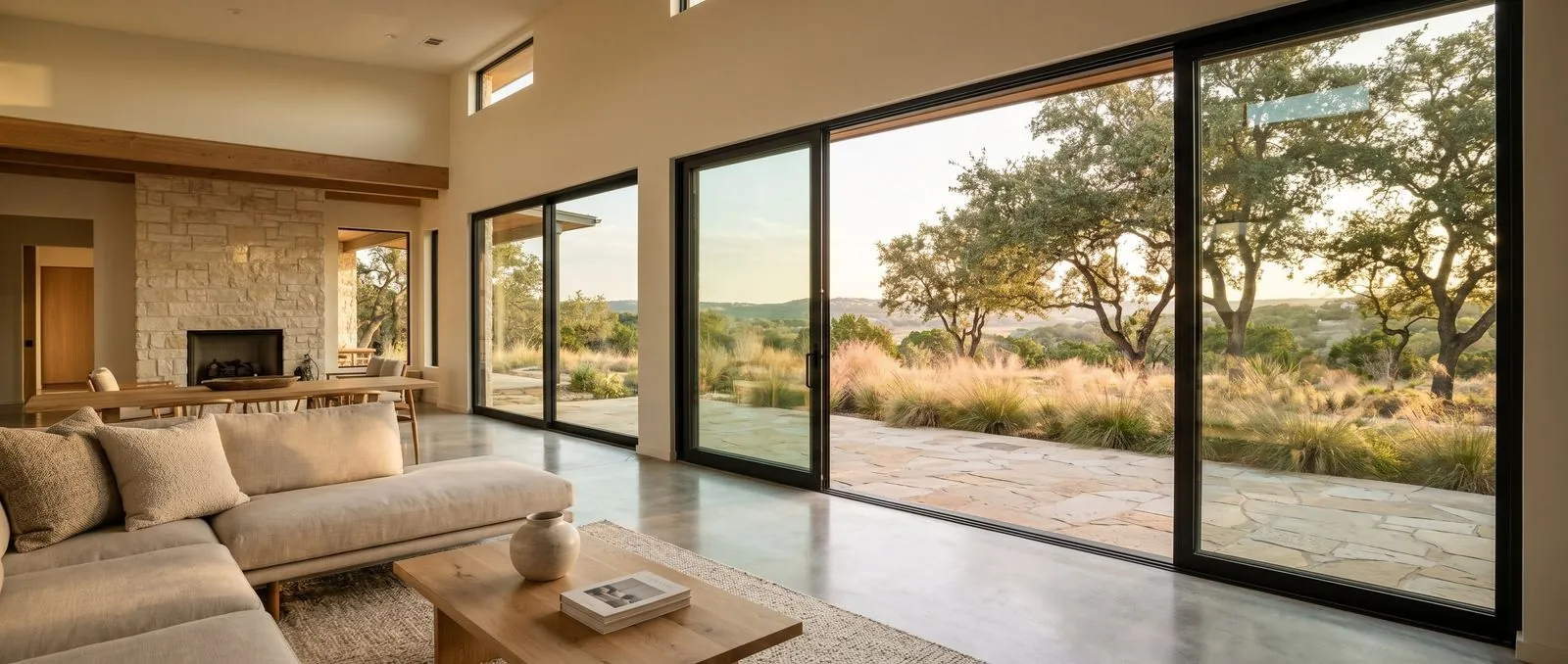 Aluminum sliding door system